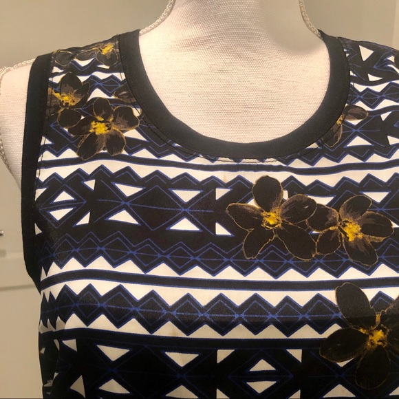 Geometric pattern tank top - Picture 1 of 4